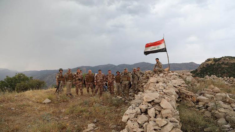 مرزبانان ارتش عراق در منطقه مرزی آمیدی پایگاه نظامی احداث کردند