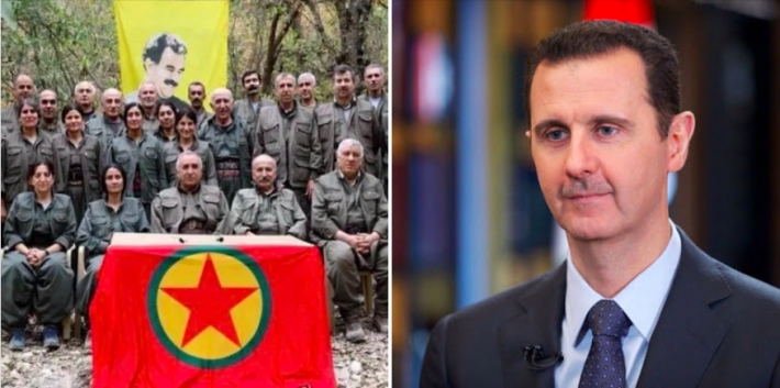 بشار اسد: PKK هم‌پیمان ماست و دست‌آوردهای خوبی برای ما کسب کردە است