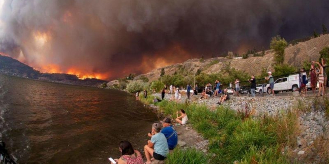 اعلام وضعیت اضطراری در بریتیش کلمبیای کانادا در پی ادامه آتش‌سوزی جنگل‌ها