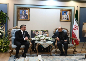 نخست‌وزیر اقلیم کوردستان در مراسم ترحیم رئیس‌جمهوری ایران شرکت کرد