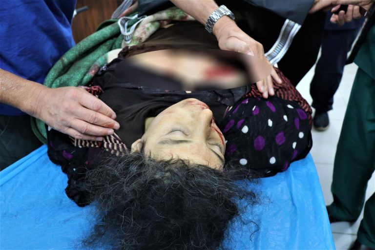 كهچهكێ د تۆپبارانا تركیێ دا جانێ خوه ژدهستدا