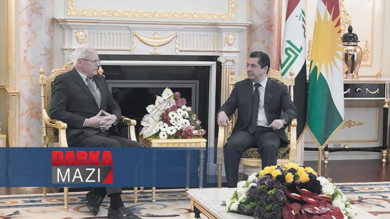 مهسروور بارزانی و نوونهرێ دۆنالد ترامپ جڤیان