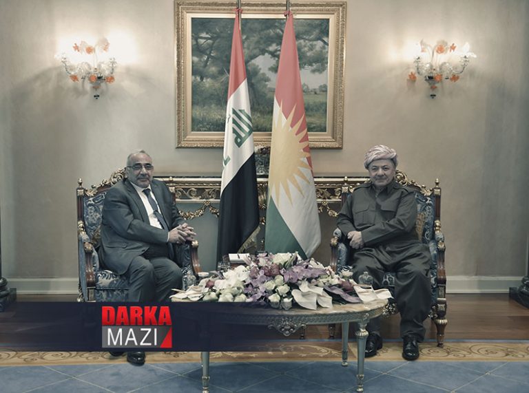 بارزانی چارهسهریێن دوور ل موزایهداتێن سیاسی ژ ئهبدولمههدی خوهستن