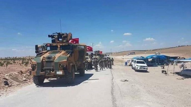 ئارتێشا ترکیێ ھێزێن زێدەتر دشینە سینۆرێ ئەفرین و ئدلبێ