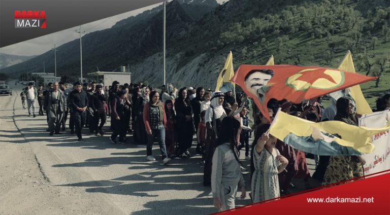 راستیا مەشا خەلکێ بنارێ قەندیلێ ژ بۆ زینی وەرتێ و درەوێن پەکەکێ