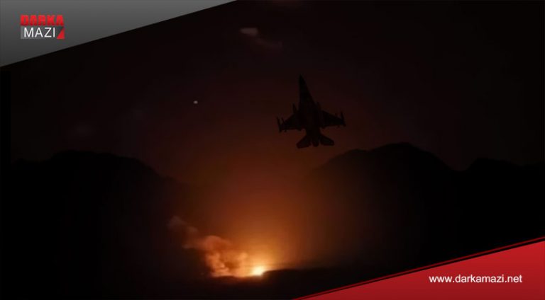 باله‌فرێن تركیێ ئاقارێ گوندێ كێسته‌ بۆمبه‌ كر