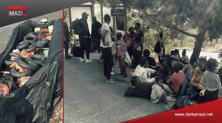 ل ئزمیرێ 42 کۆچبەرێن ھاتن گرتن