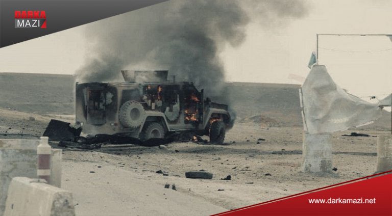 كاروانهكێ ئهرهبهیێن ههسهدێ كهت بهر مۆشهكان