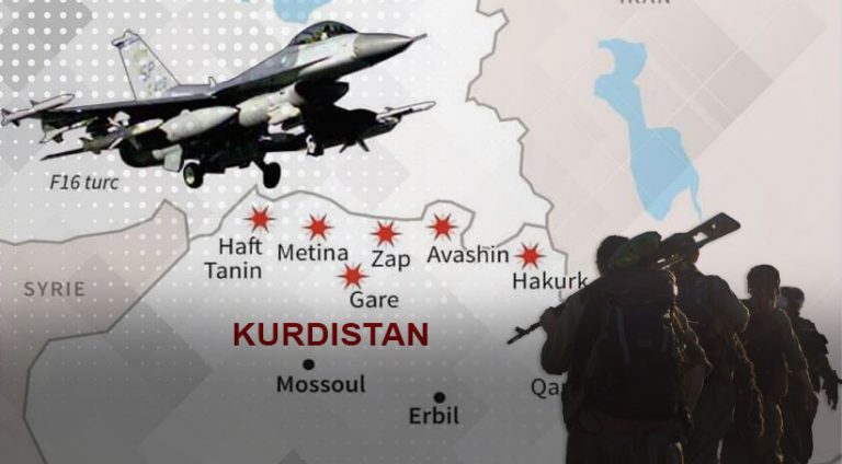 بالهفران 8 چهكدارێن پهكهكێ ل باشووری كوشتن