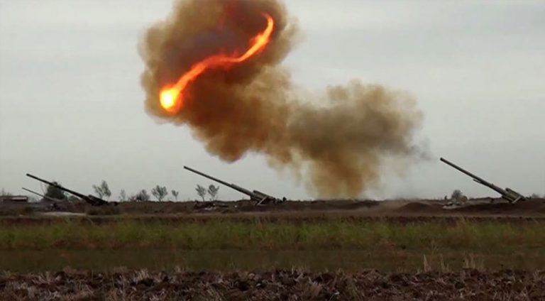 شەرێ دناڤبەرا ئەرمەنستان و ئازەربایجانی ل قەرەباخێ بەردەوامە