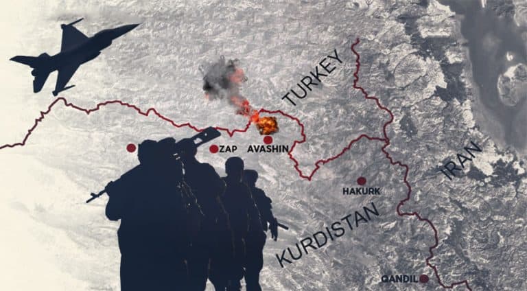 باله‌فران 3 چه‌كدارێن په‌كه‌كێ ل ئاڤاشین هه‌ده‌ف كرن