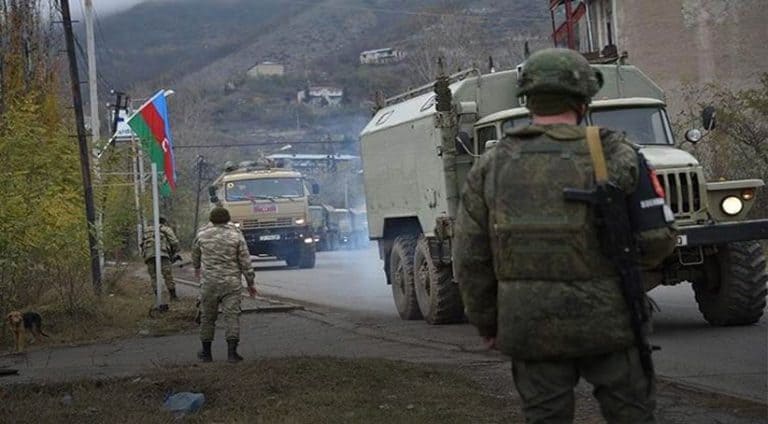 ئارتێشا ئازەربایجانێ دەرباسی ناڤ باژارێ لاچینێ بوو