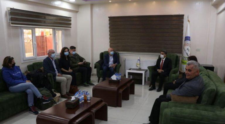 شاندەکێ بەلچیکایێ سەردانا رۆژئاڤایێ کوردستانێ کر