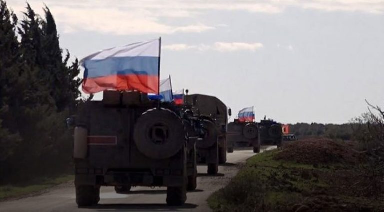 رووسیایێ ھێزەکا پۆلیسێن لەشکەری ل عەین عیسایێ بجھ کر