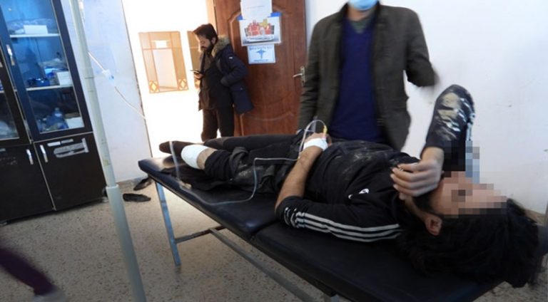 د ئەنجاما تۆپبارانا ئارتێشا ترکیێ دا ژنەک و جوانەک ل عەین عیسایێ بریندار بوون