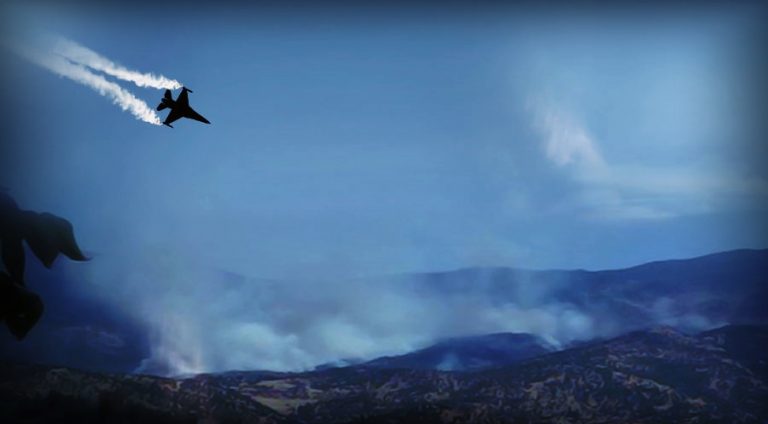 پهكهكه ل سنۆرێ چهمانكێ دهێته بۆمبهباران كرن