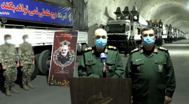 ئیرانێ بارەگەھەکێ مۆشەکان ل بن ئەردی ئاڤا کر