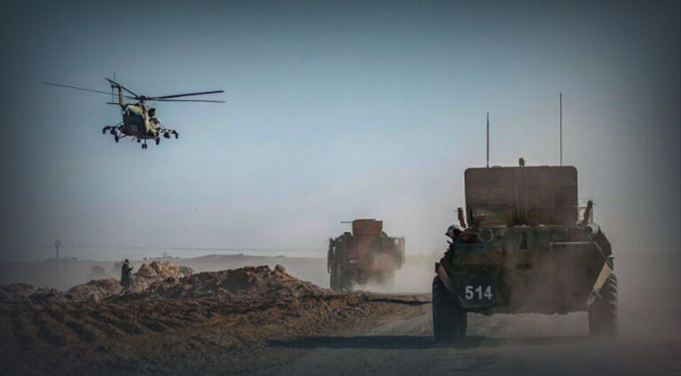 ھەلیکپۆتەرەکا رووسی ل رۆژئاڤایێ کوردستانێ کەت