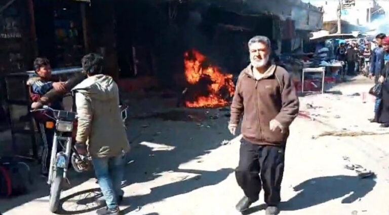   ل دێرازۆرێ د تەقینەکێ دە ٣ کەس ھاتن کوشتن