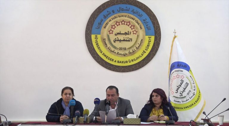 رێڤەبەریا رۆژئاڤا بەرسڤ مژارا چەکدارکرنا ١١٦ زارۆکان دا