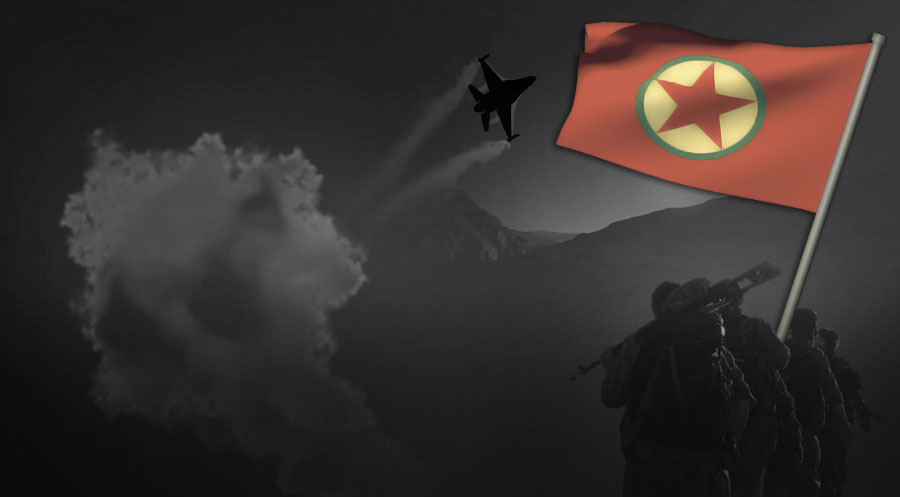 په‌كه‌كه‌ ئیرۆ بوو ئه‌گه‌را بۆردۆمان كرنا 4 گوندێن دهۆكێ