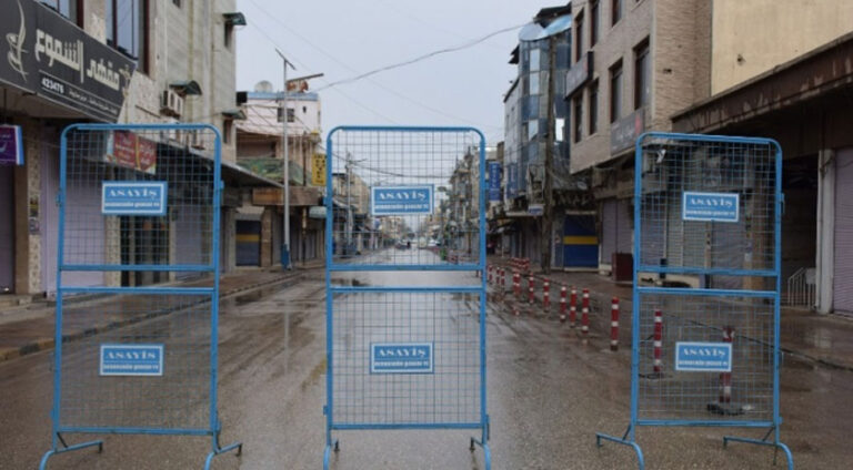 ل رۆژئاڤایێ کوردستانێ قەدەغەیا سنۆردارکری ھاتە راگھاندن