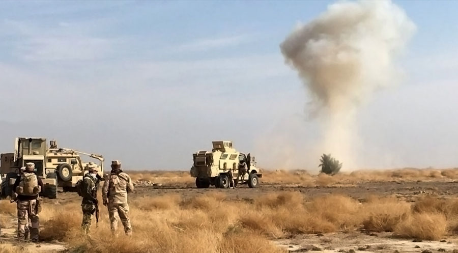 داعشێ 11 عه‌سكه‌رێن ئیراقێ هه‌ده‌ف كرن
