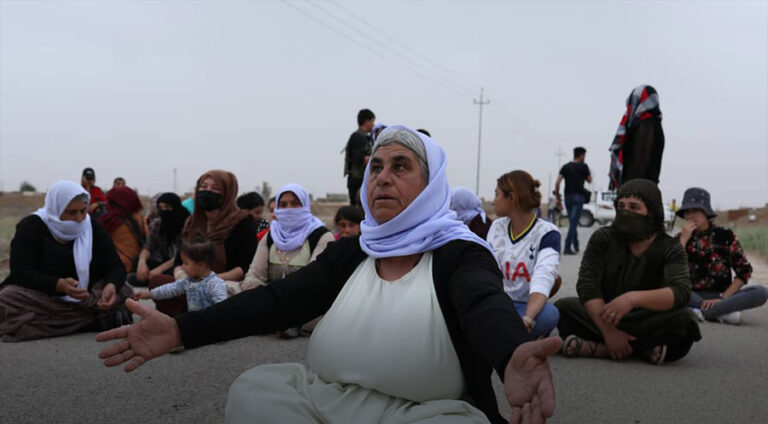 نۆبەدارییا ژنێن شنگالی و خەلاتا ئەمەریکا ژ بۆ ئیخبارکارێن رێڤه‌به‌رێن په‌كه‌كێ