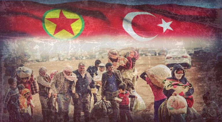 باندۆرا پەکەکێ و ئارتێشا ترک ل سەر سیاسەتا ڤالاکرنا گوندان