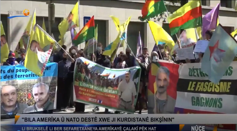 پەکەکێ ل برووکسەلێ دژێ ناتۆ و ئامەریکایێ چالاکیەک لدارخست