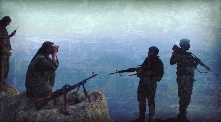 تركیێ 9 گه‌ریلا كوشتن، په‌كه‌كێ 7 عه‌سكه‌ر جه‌زا كرن