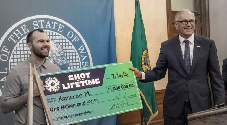 ڤاكسین وه‌رگرت و ملیۆن دۆلار بۆ ده‌ركه‌تن