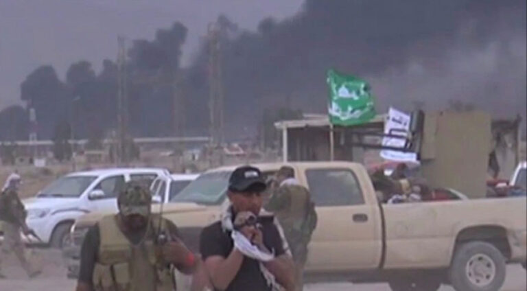 بنکەیێن حەشدا شەعبی ل سووریێ هاتن بۆمبەباران کرن