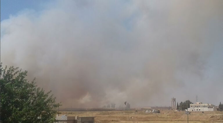 گرووپێن چەکداران دو گوندێن تل تەمرێ تۆپباران کرن