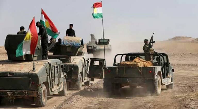 بۆمبەیەکا چاندی ب کاروانەکێ ھێزێن پێشمەرگە دا تەقیا