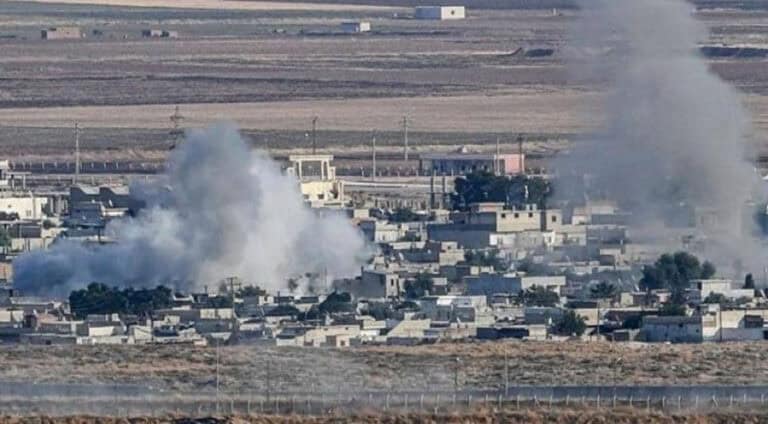 د ئەنجاما تۆپبارانکرنا رۆژئاڤایێ کوردستانێ ژ ئالیێ ئارتێشا ترکیێ ڤە 7 کەس بریندار بوون