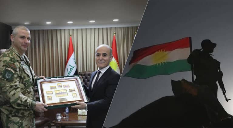 Hingarya - peshmarga-المجر-قوات البشمركه‌