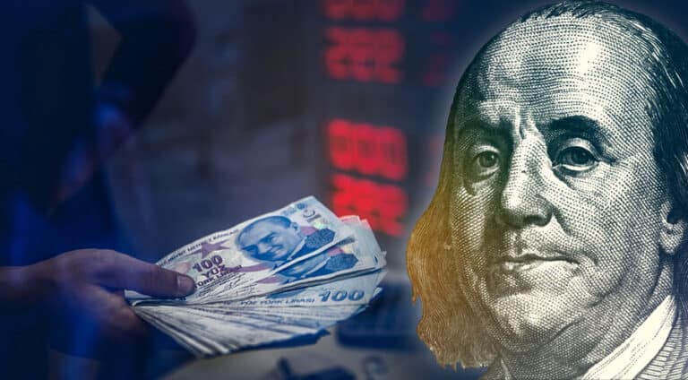 لیرێ تركیێ داكه‌تنه‌كا دیرۆكی تۆمار كر