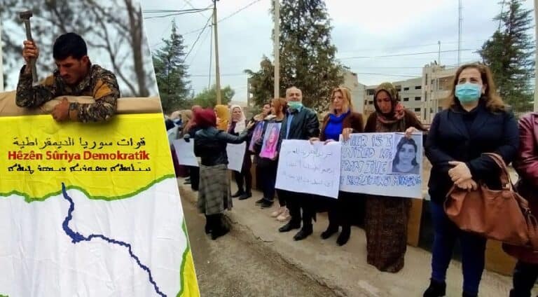 هه‌سه‌دێ رێیا قامشلۆ- تەل حەمیس گرتییە دا کو خوەپێشاندانەکا خەلکێ دەڤەرێ سەرکوت بکەت