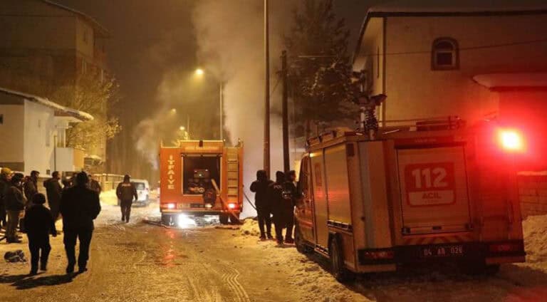 ل پارێزگەها ئاگری ئاگر بەربوو مزگەفتەکێ