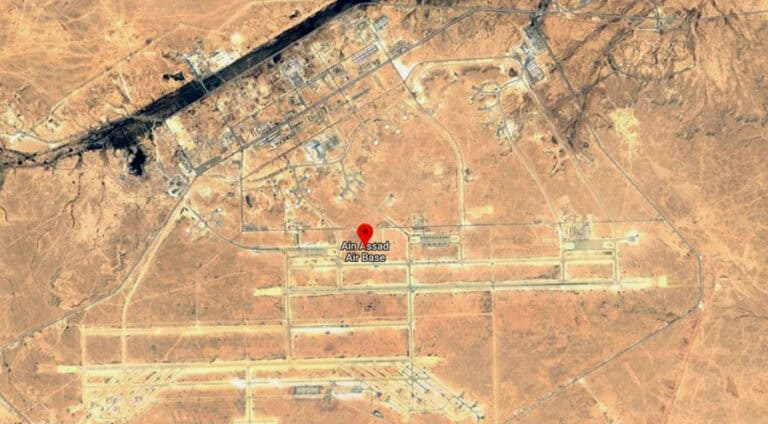 ھەژمارەک مووشەکێن دن ئاراستەیی عەین ئەسەد ھاتن کرن