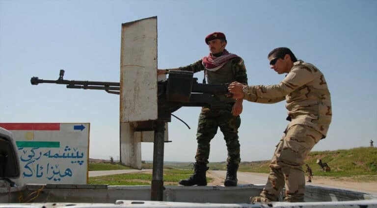 ھێزێن پێشمەرگە ھەولا ئێریشا کۆمەک تەرۆریستێن داعشێ تێک بر