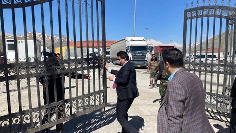 سێیەم دەرگەهێ بازرگانیێ ل حاجی عۆمەران ھاتە ڤەکرن