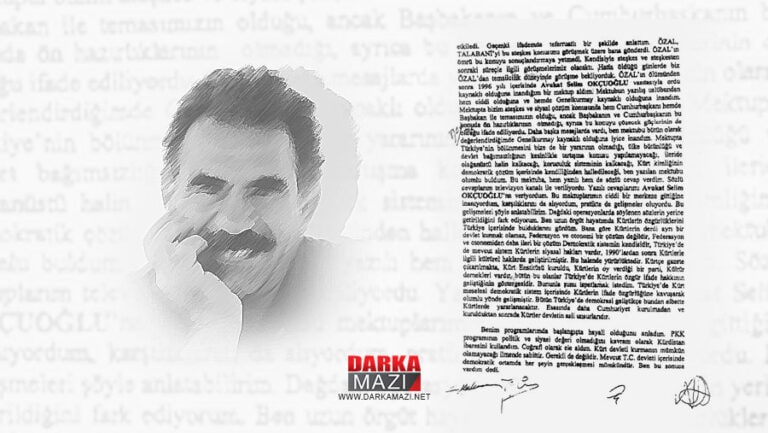 راستیا ئۆجالان د دانپیدانێن وی دە تێ دیتن!