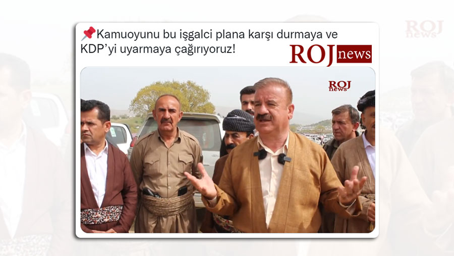 Roj News ku organa medyayî ya PKKê li Silêmaniyê weşanê dike, duh li ser hesabê xwe yê medyaya civakî ya Tirkiyê belav kir û tê de axaftinên parlamenterê YNKê Osman Sêderî berovajî kirin. Parlamenterê YNK'ê Osman Sêderî li ser hesabê medyaya civakî ya RojNews-Türkçe'yê got, "Em bang li raya giştî dikin ku dest ji vê plana dagirkeriyê berdin û PDK'ê rawestînin." Di vîdyoya Roj Newsê de ku bi vê sernavê li ser hesabê xwe yê medyaya civakî belav kiriye, tê dîtin ku Osman Sêderî hevokeke wiha bi kar neaniye, berovajî vê yekê gotiye, “Hemû serokên kurdan û kurd ji şerê navxweyî nefret dikin. ." Osman Sêderî di axaftina xwe de navê ti partiyekê nabêje û banga yekrêziya Kurdan dike. Herwiha Sêderî di axaftina xwe de dibêje “di navbera kurdan de nakokî tune ye”, bi taybetî niha. Tişta balkêş ew e ku Osman Sêderî tehrîkkirina medyayê ya li ser hev û nûçeyên sexte yên RojNewsê rexne dike. Sêderî di axaftina xwe de got, “Di navbera Kurdan de ti şerê çekdarî û dijminatî nîne. Di medyayê de şer heye. Divê ev jî raweste.” RojNews ji ber ku dizanîbû gelê başûr dê bi Soranca û Kurmancî nûçeyan bişopînin nûçe derew nekiriye. Wekî din, ji ber ku mirov tenê sernivîsa nûçeyan dixwînin, li ser medyaya civakî sernavek ku dezenformasyon tê de hate weşandin. Medya û tora medyaya civakî ya ku PKK wek amûreke şerê taybet li dijî kurdan bi kar tîne, bi armanca dijminatiyê di nav kurdan de belav bike û kurdan li dijî hev derxîne, nûçeyên koordîneyî çêdikin. Gelek ji van raporan rastiyê nîşan nadin. Çapemeniya PKK’ê dema ku li ser xwe nûçeyên mezin û pesindar derdixe, rêxistinên din ên Kurd bi armanca şermezarkirin û rûreşkirinê nûçeyên sexte çêdikin. Bi taybetî Roj News bi gelek dezenformasyonên li ser Başûrê Kurdistanê şerekî taybet li dijî Bakurê Kurdistanê û parçeyên din pêk tîne. Roj News ku ji komên xwe yên alîgirên xwe yên bê sernav, çavdêrên siyasî, nivîskar, hunermend, helbestvan û hwd.