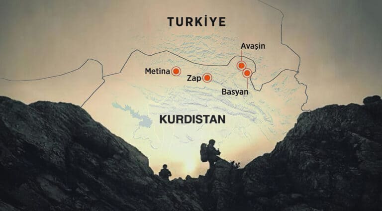 کەسێن نەناس یێن "ئەفسانەیا زاپێ"یا پەکەکێ