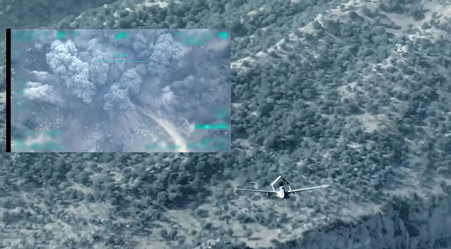 په‌كه‌كه‌-ئاڤاشین-گه‌ریلا-pkk-avashin-turkey-drone