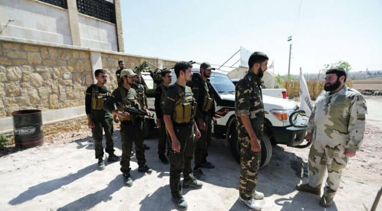 جيش-الإسلام-في-حلب-Serê Kaniyê