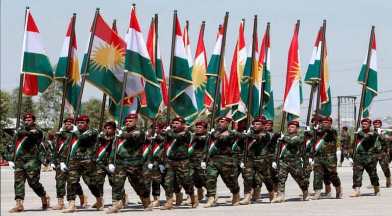 "واشنگتۆن ئالیکاریا سەربازی بۆ پێشمەرگە دکە"