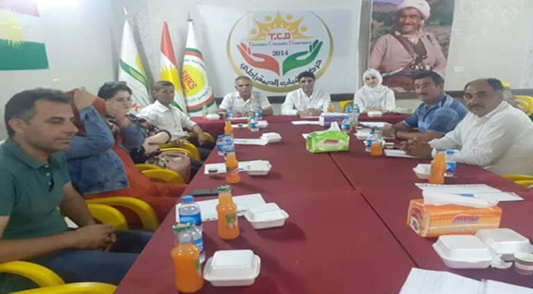 تەڤگەرا جوانێن دەمۆکرات جڤینا خوەیا ئاسایی ل دارخست